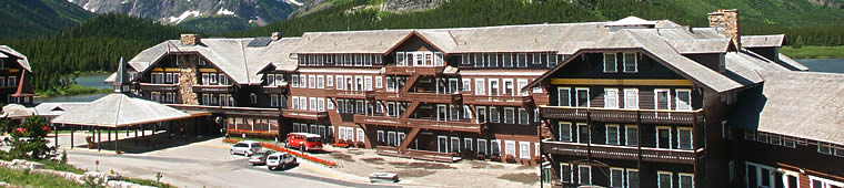 Many Glacier Hotel Photo